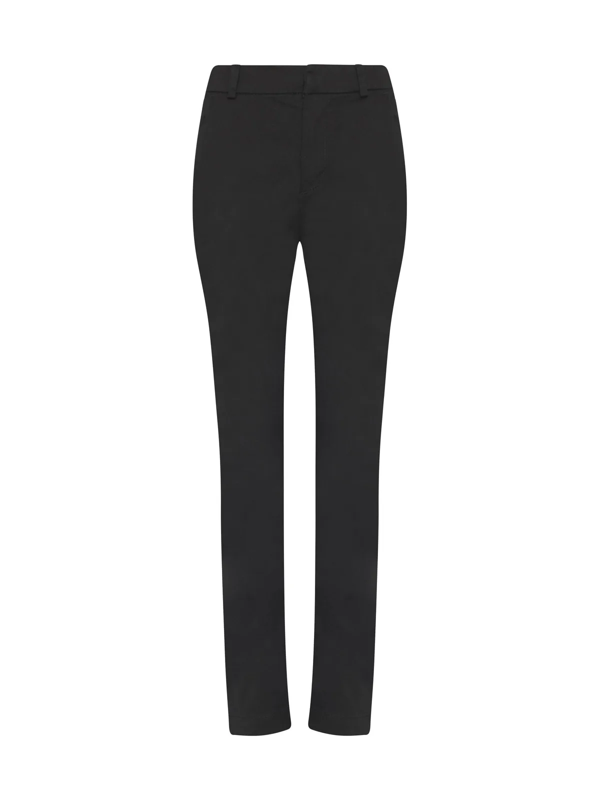Lily Skinny Chinos — BLACK