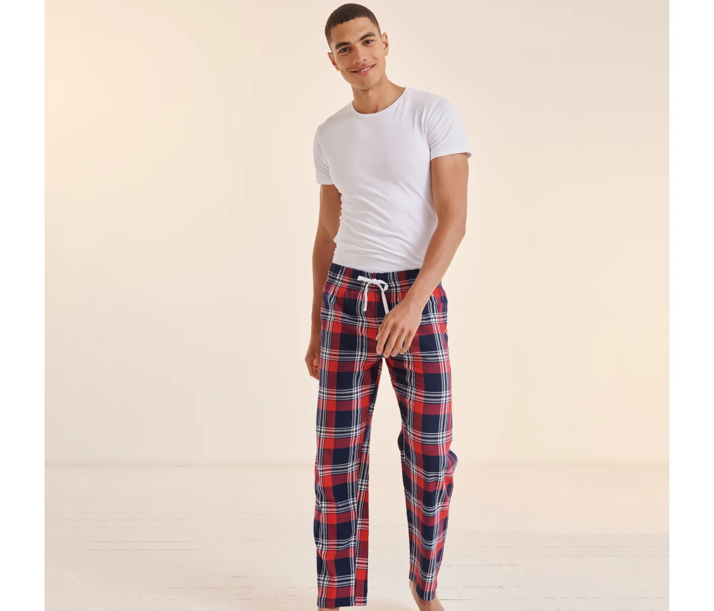 Men's Tartan Lounge Trousers — Bas SF Clothing à personnaliser