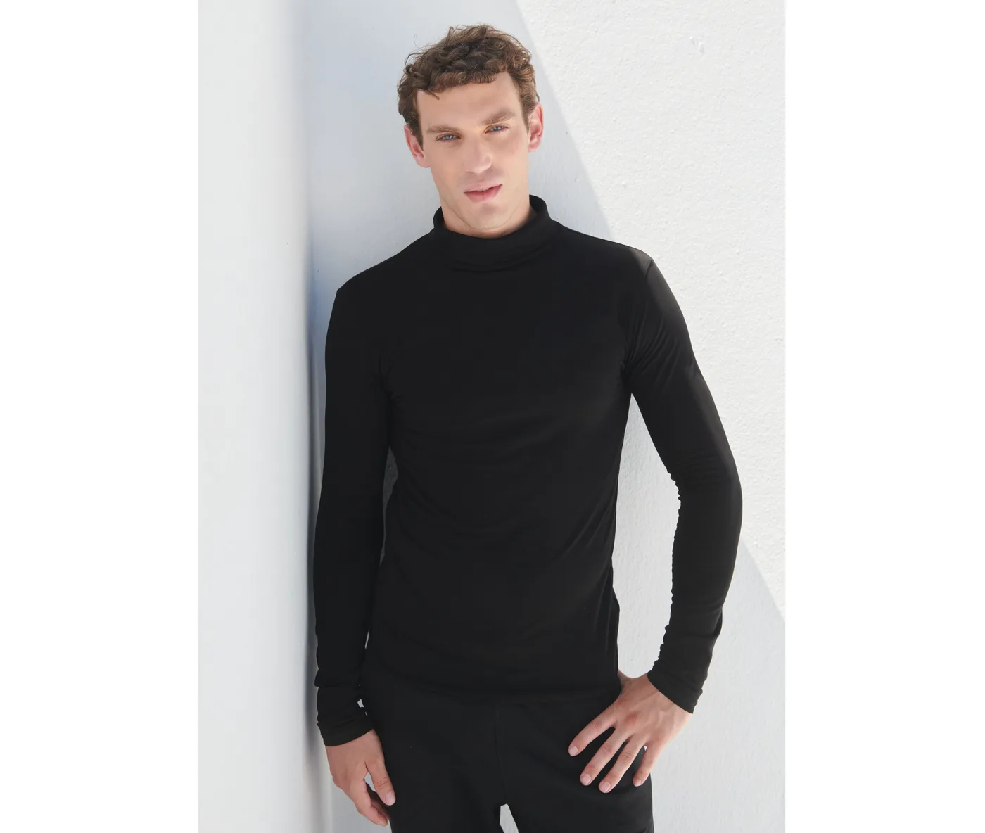 Men's Feel Good Roll Neck — T-shirts SF Clothing à personnaliser