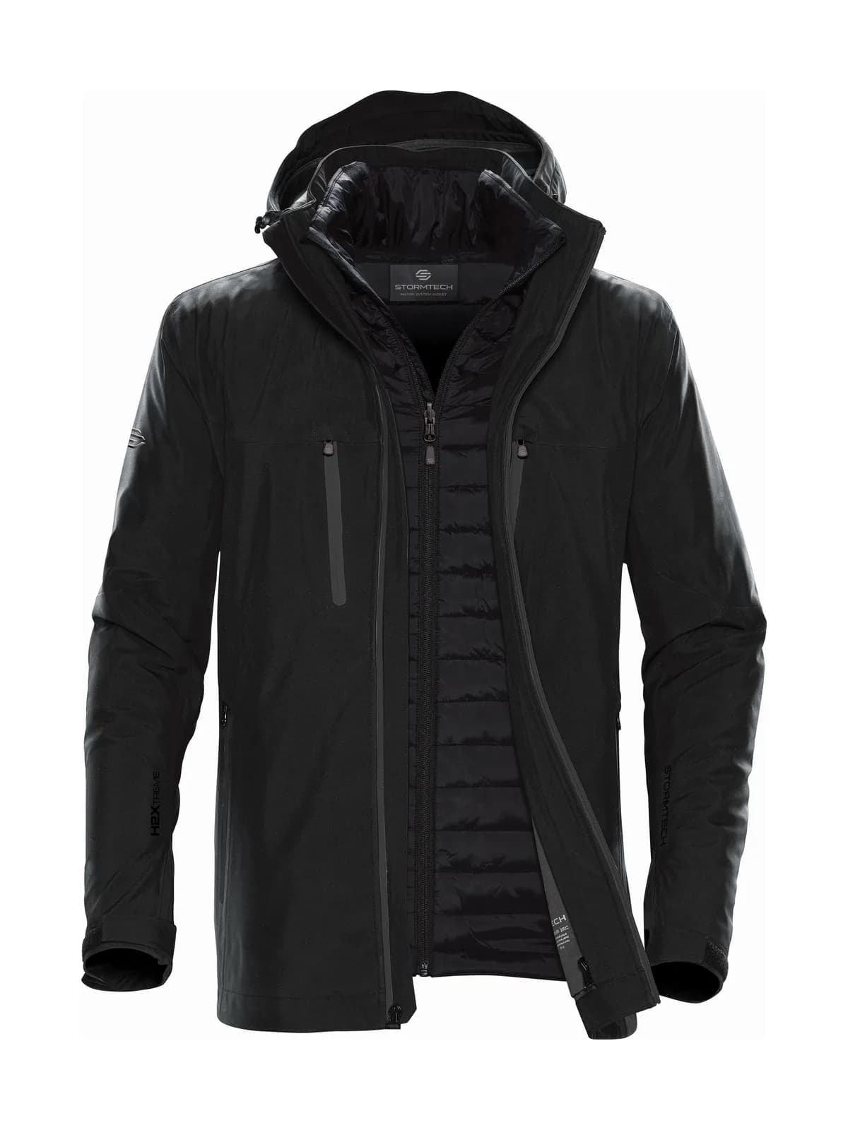Men's Matrix System Jacket — BLACK / CARBON