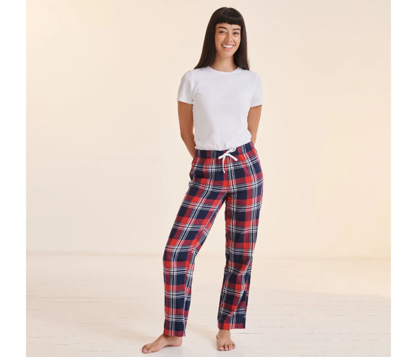 Women's Tartan Lounge Trousers — Bas SF Clothing à personnaliser