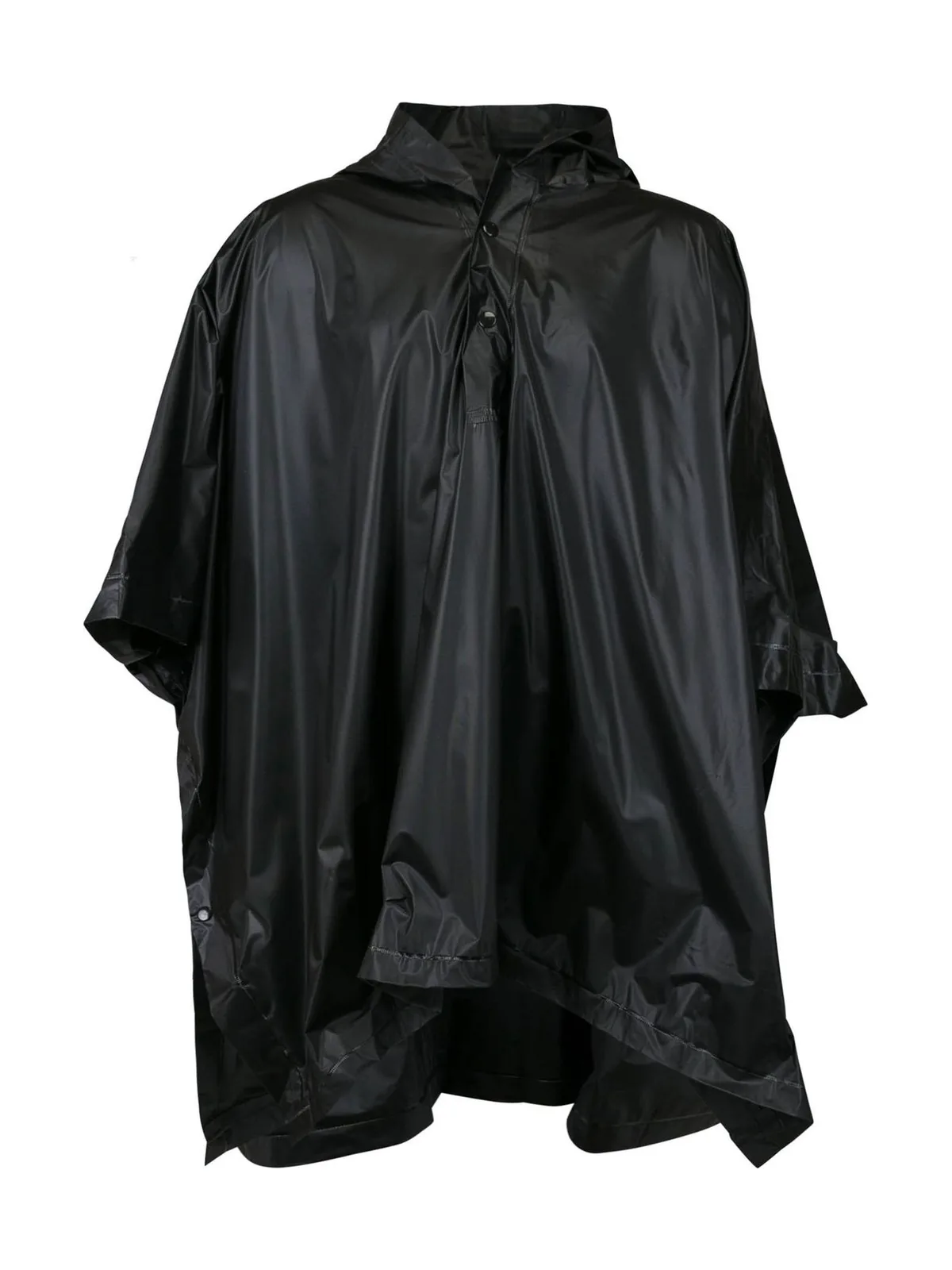 Kids Splashmacs Poncho — BLACK