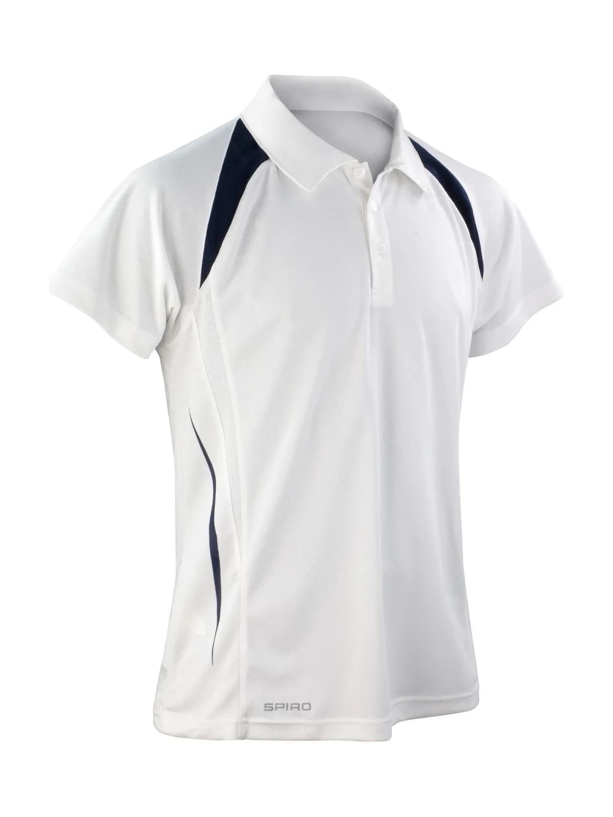 Men Team Spirit Polo — WHITE/NAVY