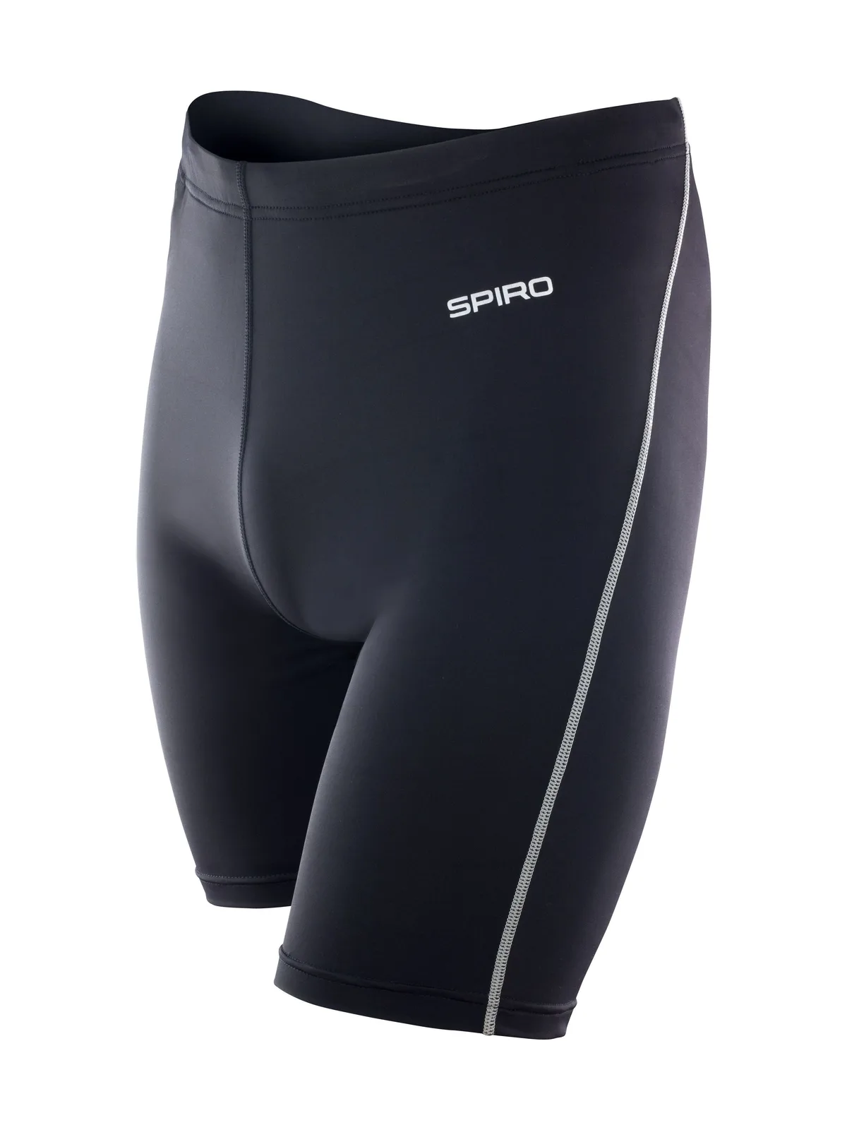 Mens Bodyfit Base Layer Shorts — BLACK