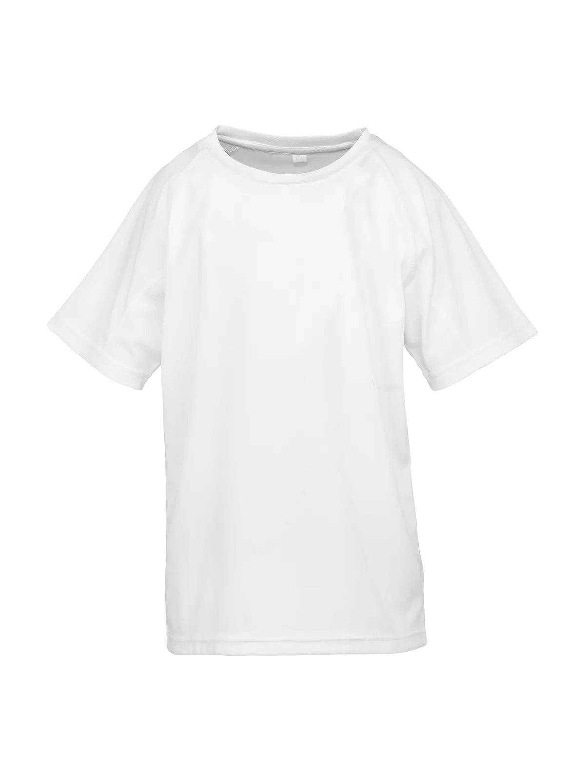 Junior Performance Aircool Tee — WHITE