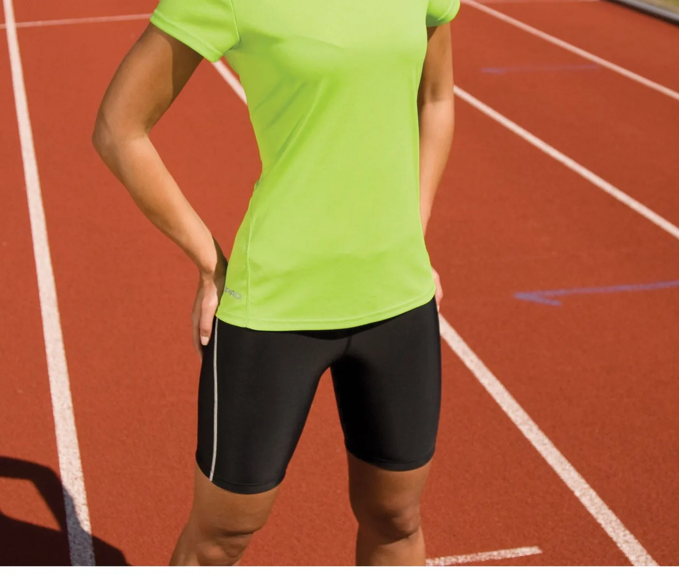 Womens Bodyfit Base Layer Shorts — Bas Spiro à personnaliser
