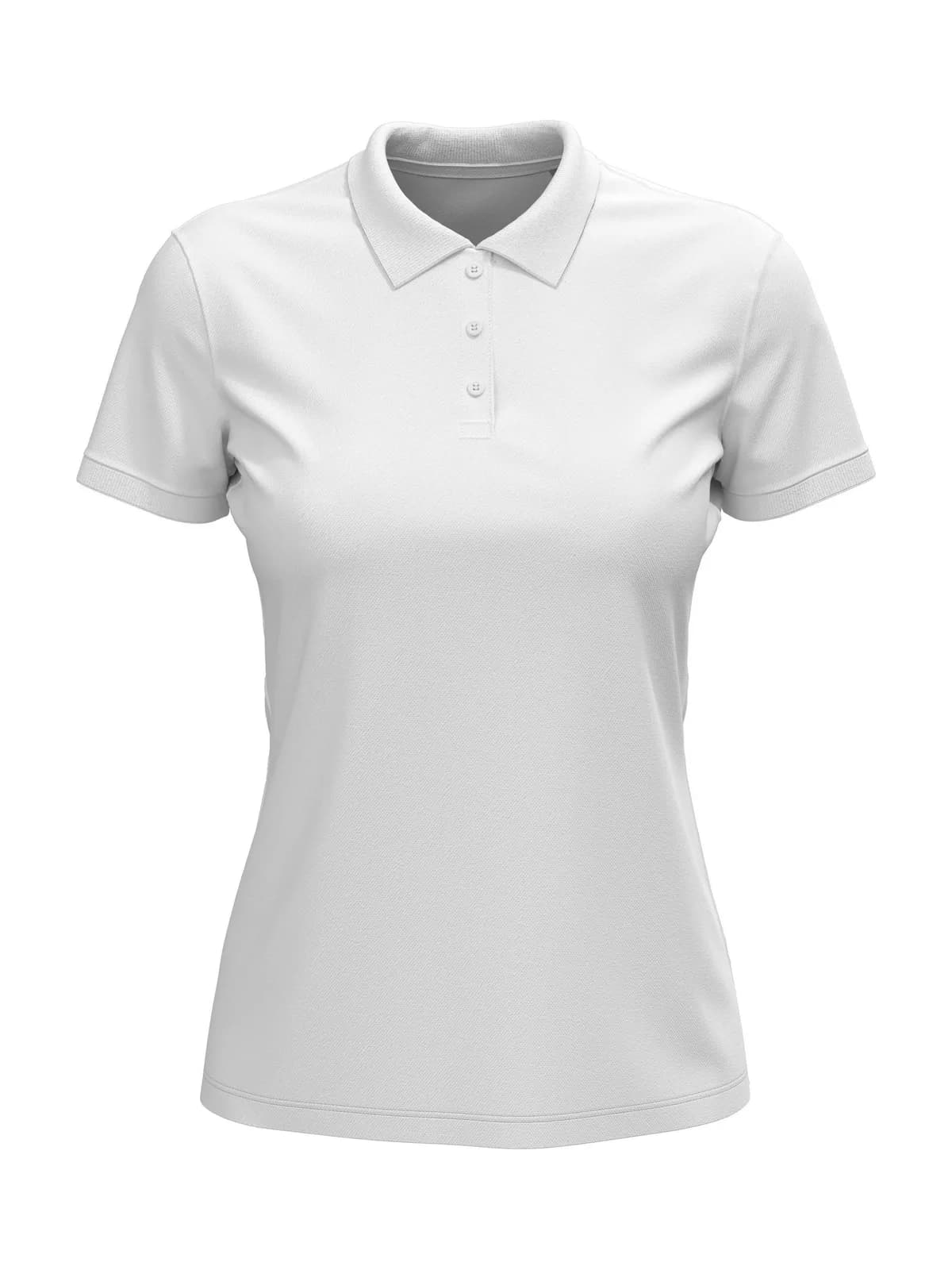 Lux Polo Women — WHITE