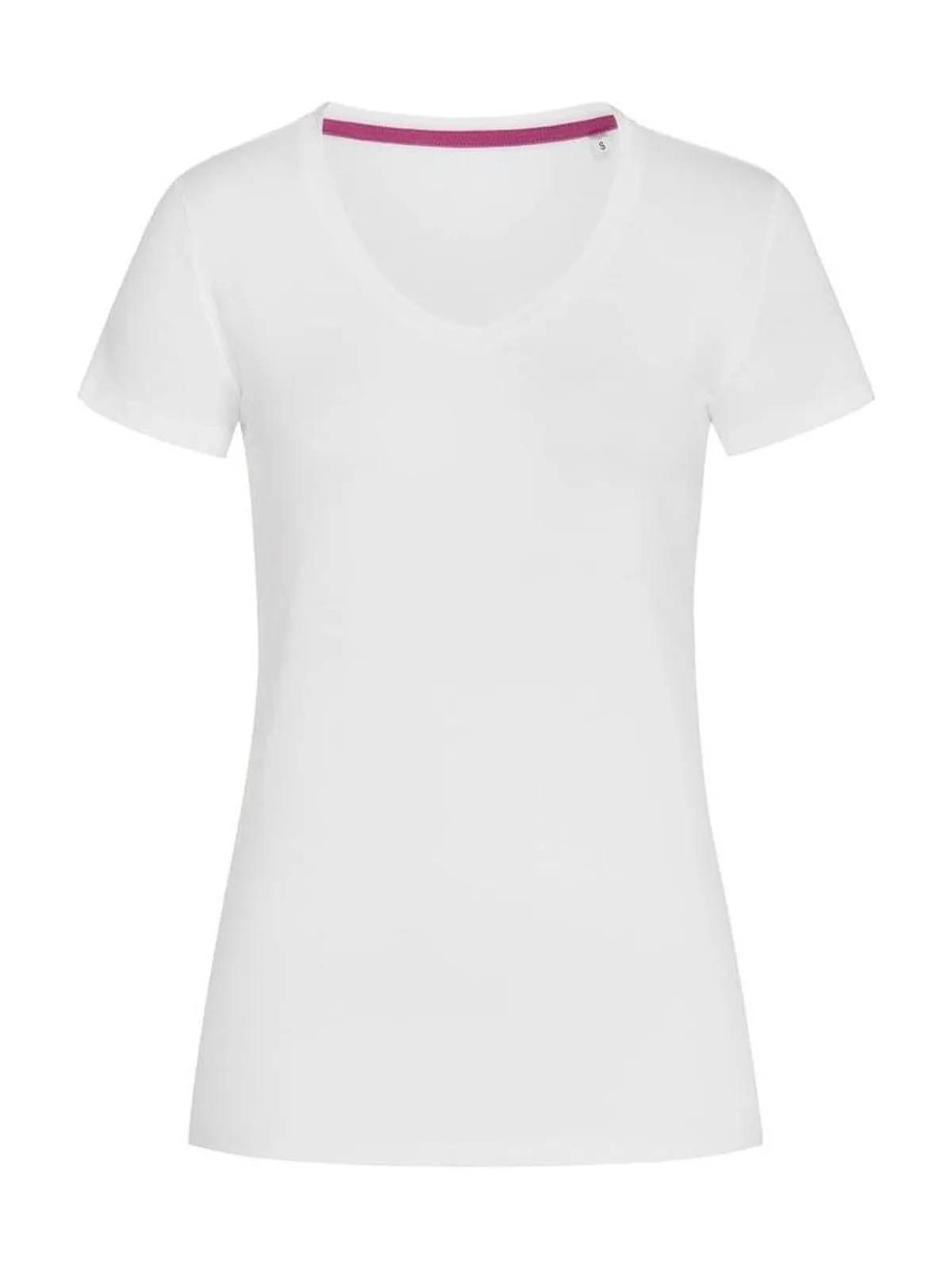 Stretch-T V-Neck — WHITE