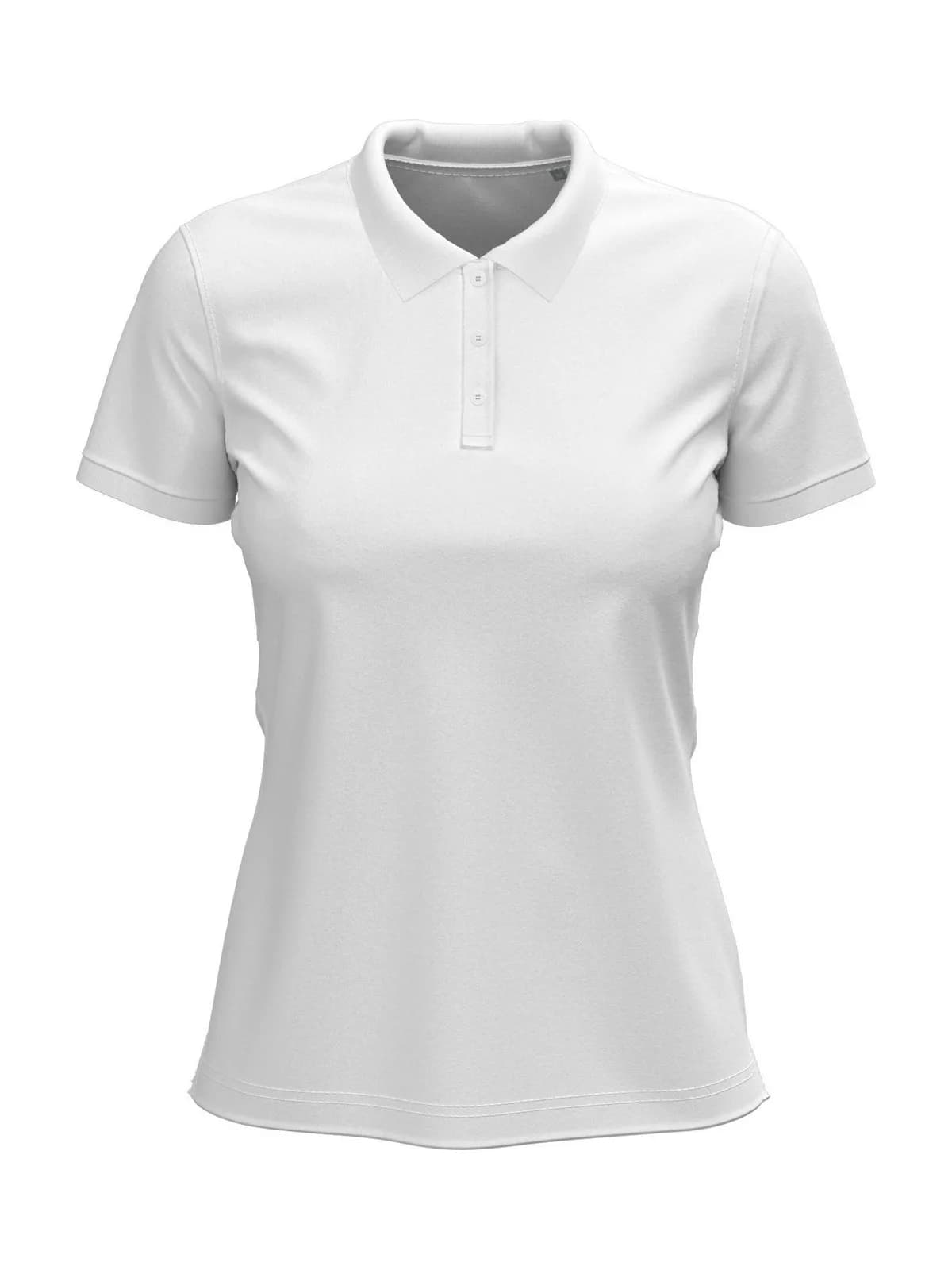 Stretch Polo — WHITE