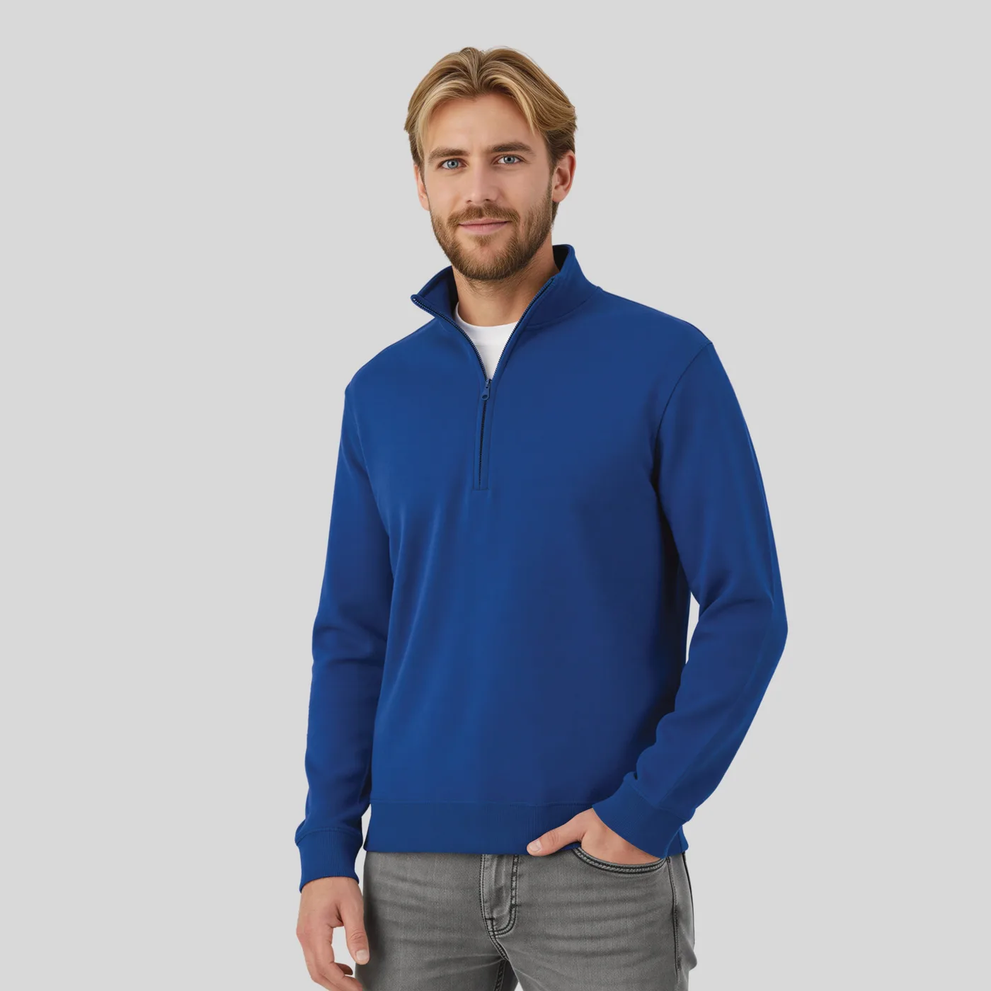 Men’s Quarter Zip Sweatshirt — Sweats & hoodies Starworld à personnaliser