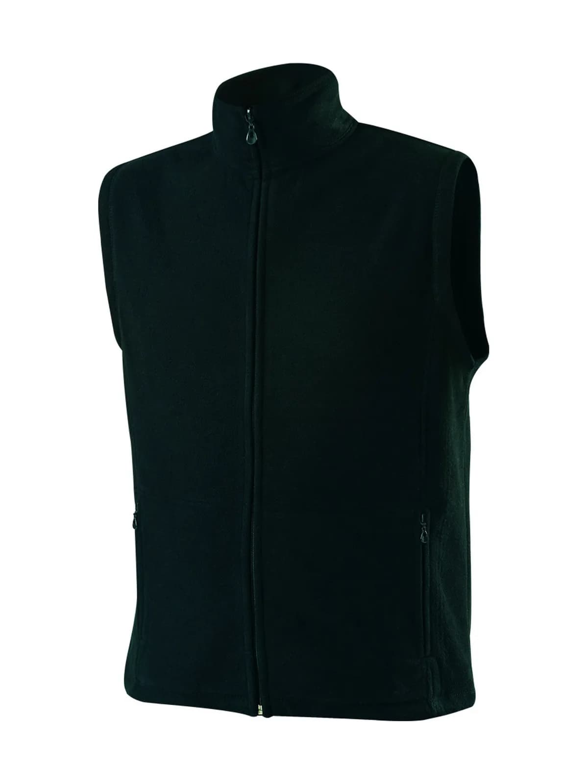 Fleece Bodywarmer — BLACK
