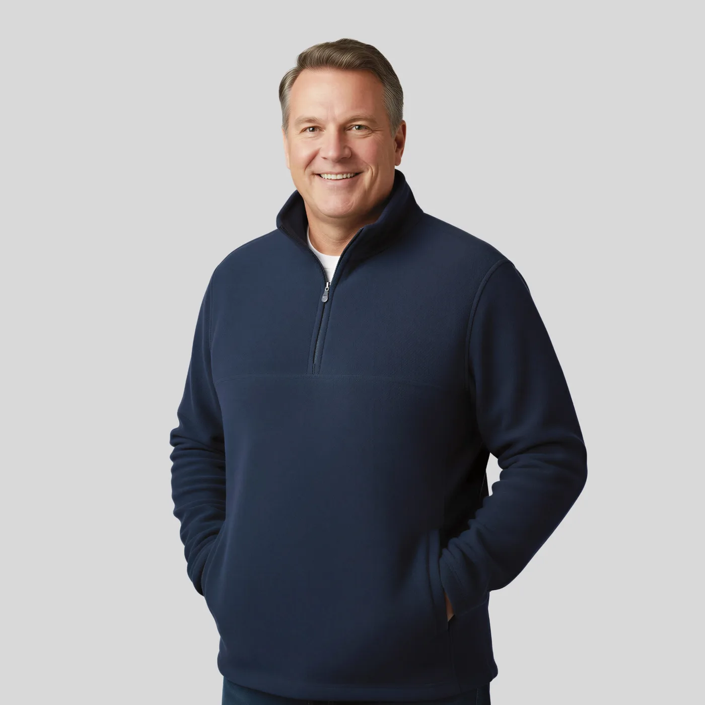 Zip Neck Fleece — customisable Jackets & outerwear by Starworld