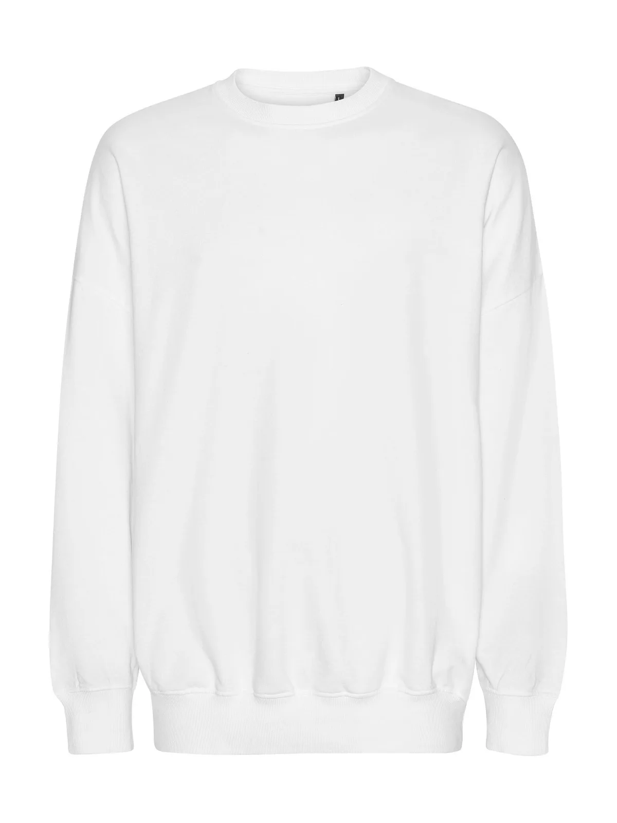 Oversized Sweatshirt — WHITE