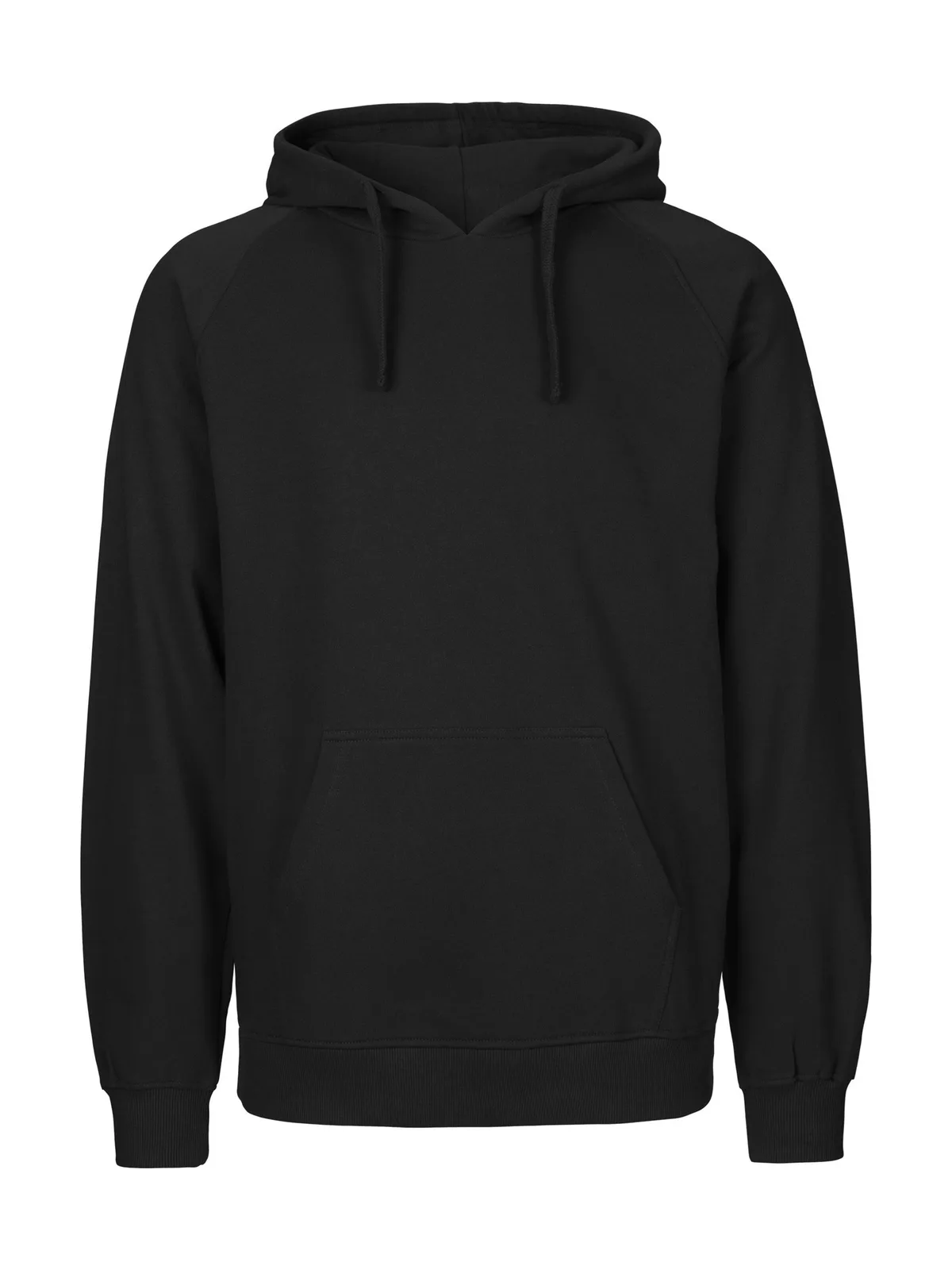 Unisex Tiger Cotton Hoodie — BLACK