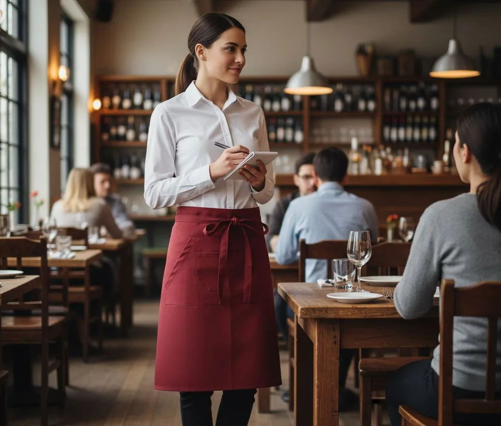 Barman — Tabliers & tenues de service Newgen à personnaliser