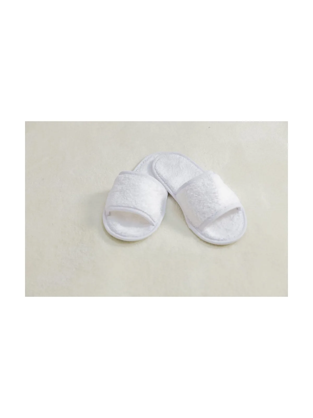Classic Terry Slippers — WHITE