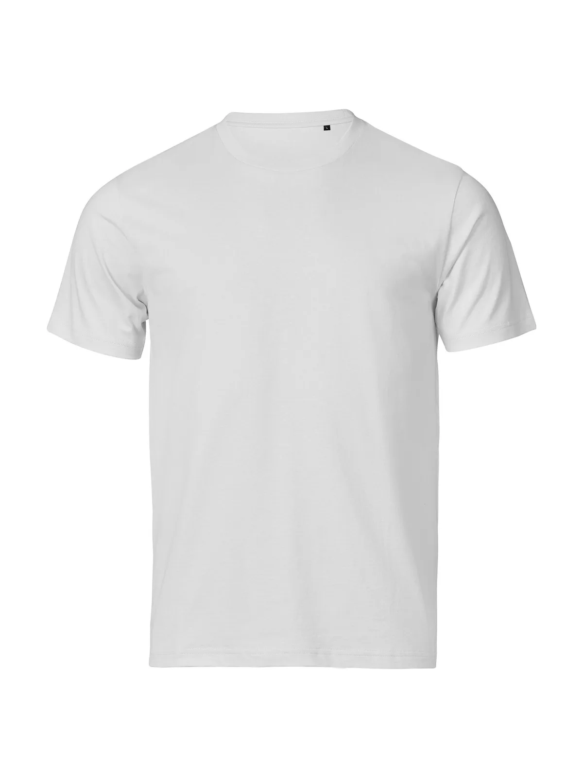 Unlabeled Luxury Tee — WHITE
