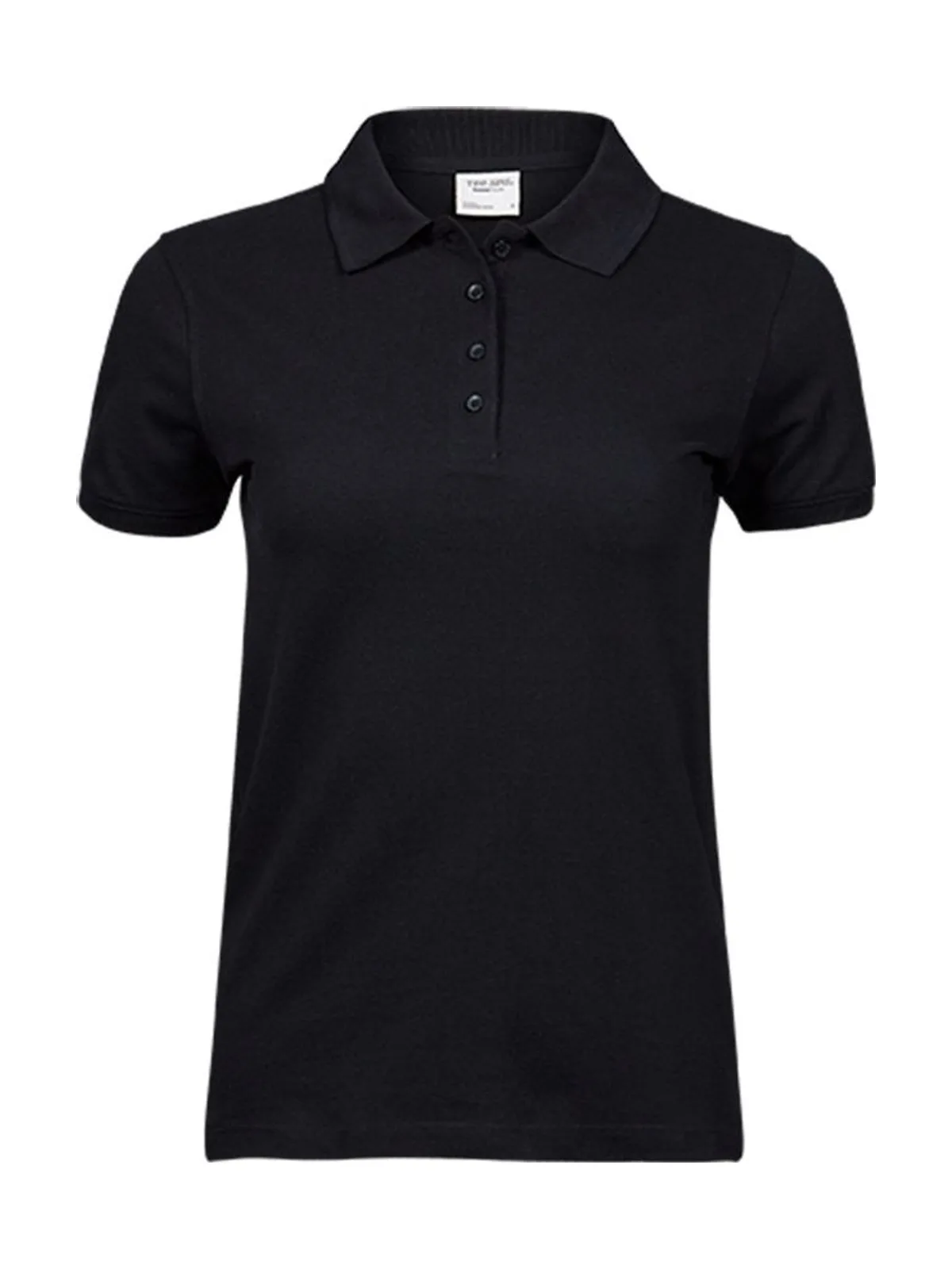 Women's Heavy Polo — BLACK