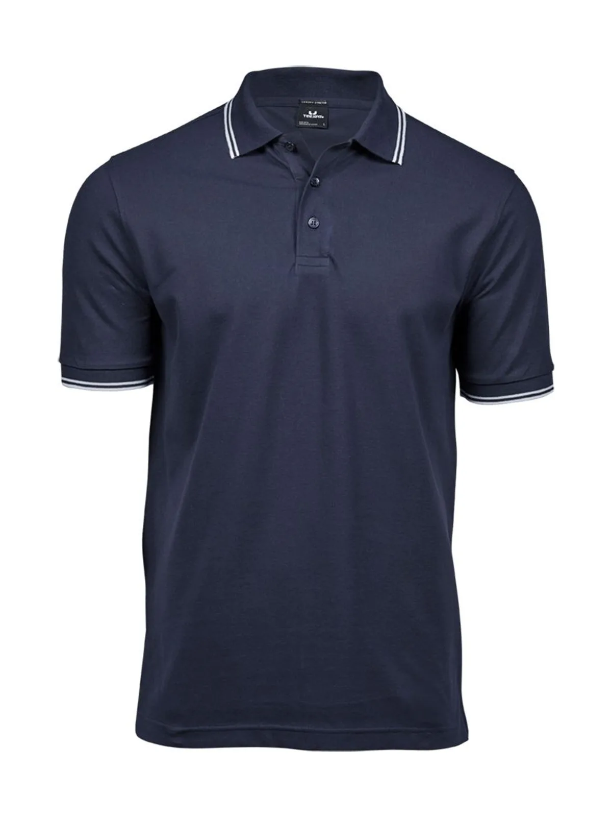 Luxury Stripe Stretch Polo
