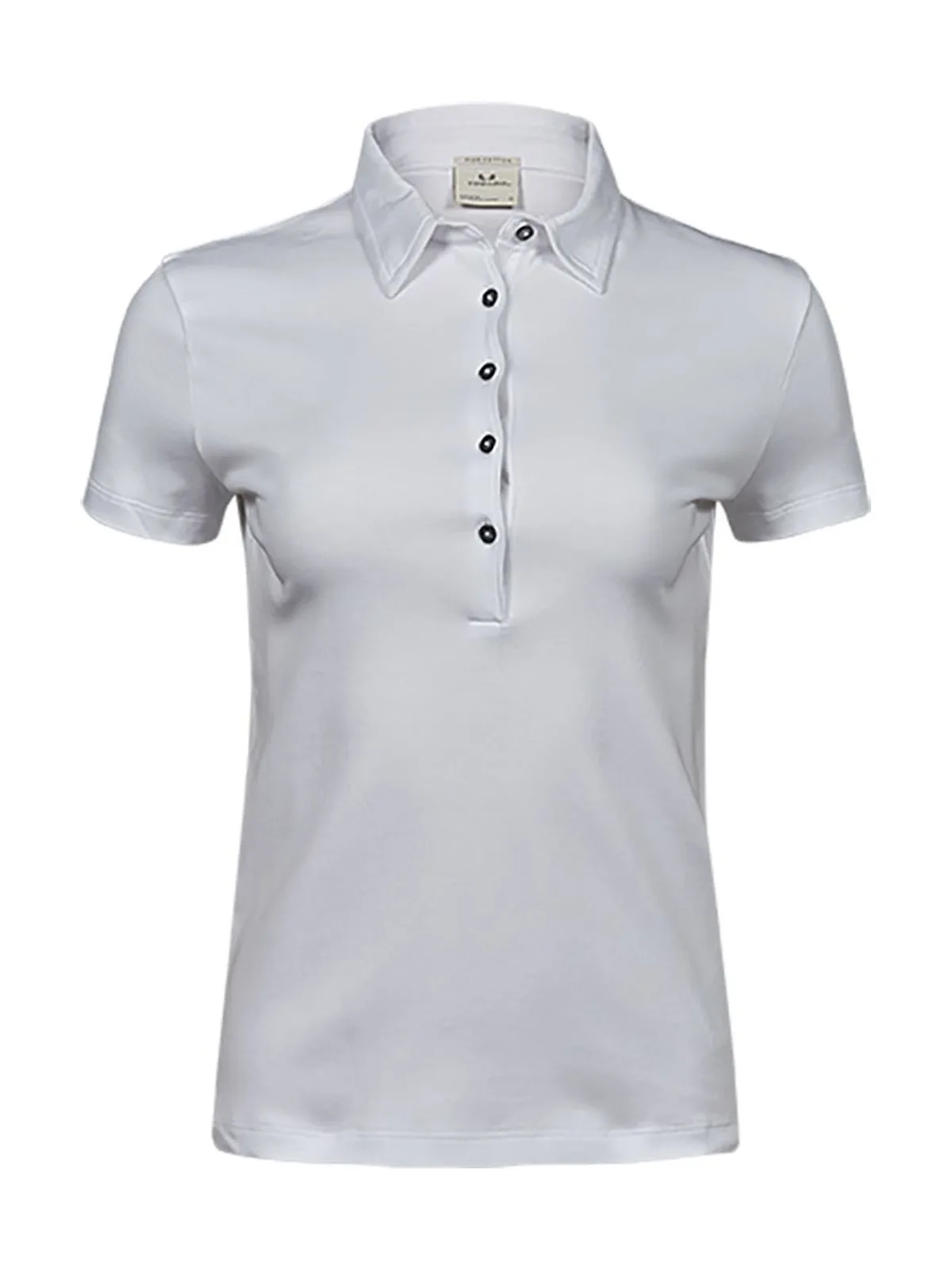 Women's Pima Cotton Polo — WHITE