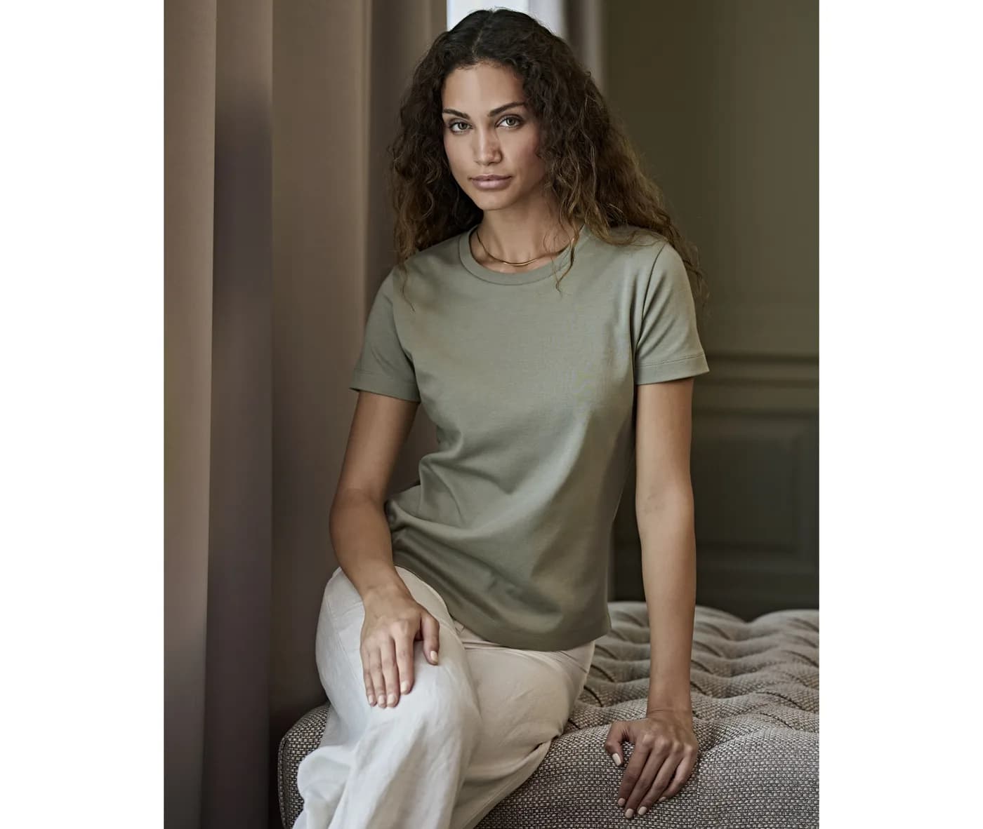 Women’s Pima Cotton Tee — customisable T-shirts by Tee Jays