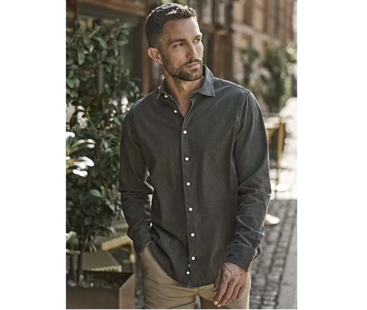 Denim Shirt — Chemises Tee Jays à personnaliser