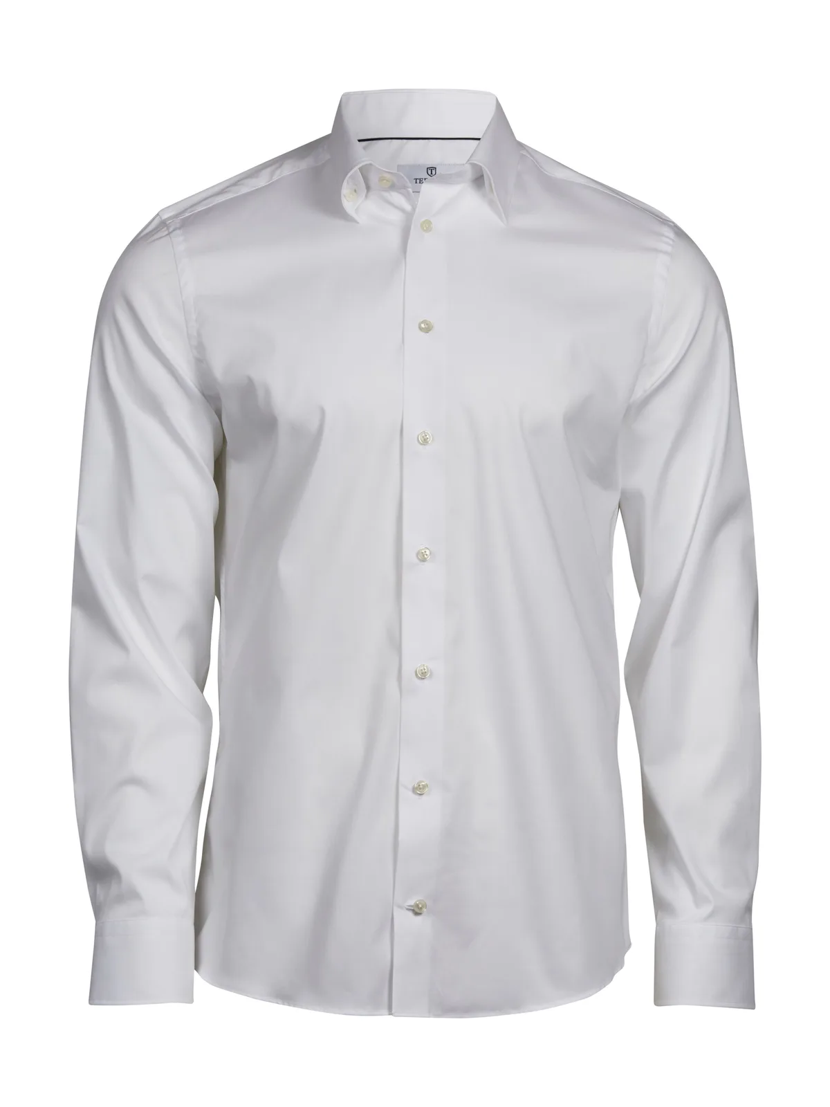 Stretch Luxury Shirt — WHITE