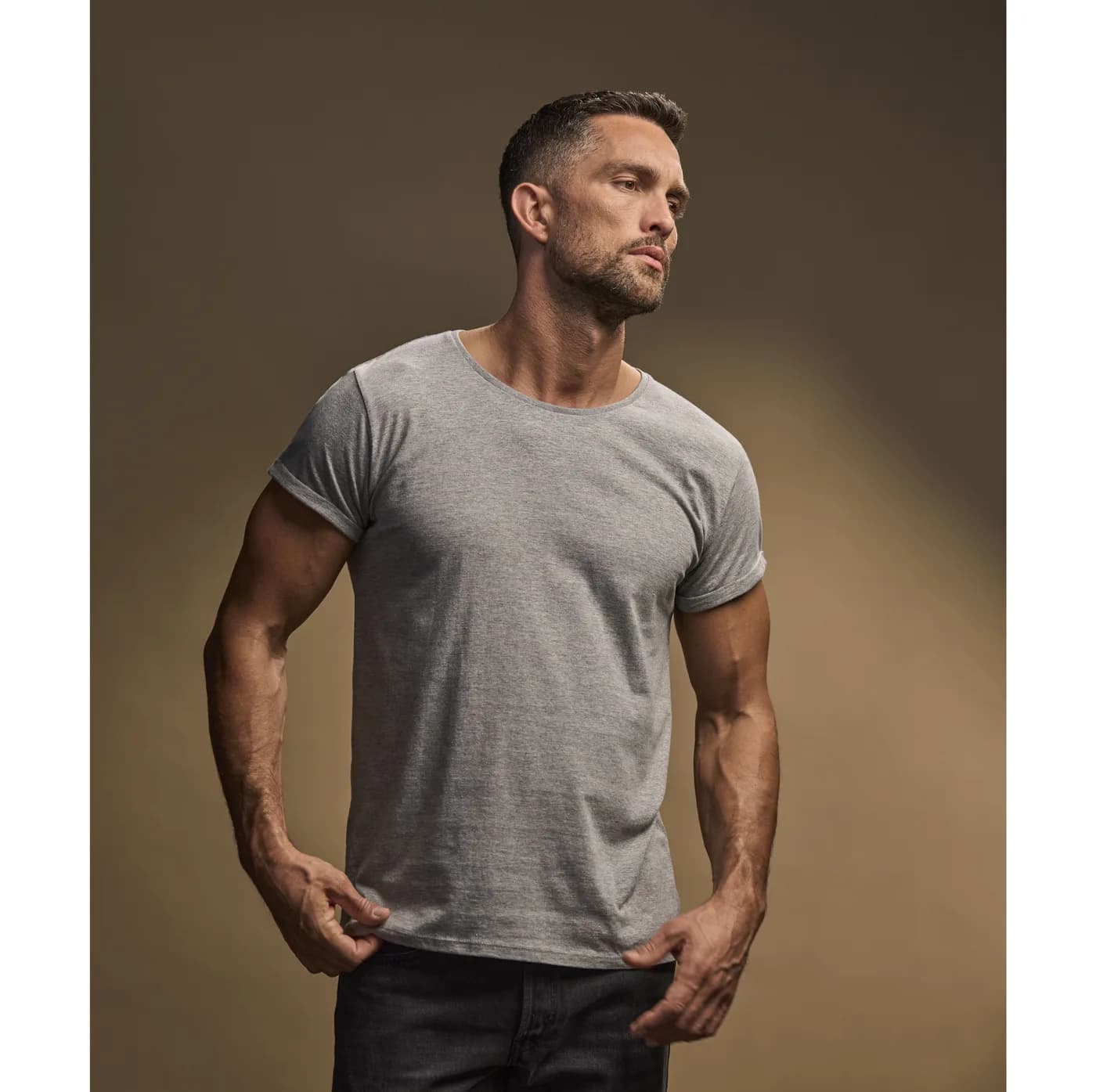 Roll-Up Tee — customisable T-shirts by Tee Jays
