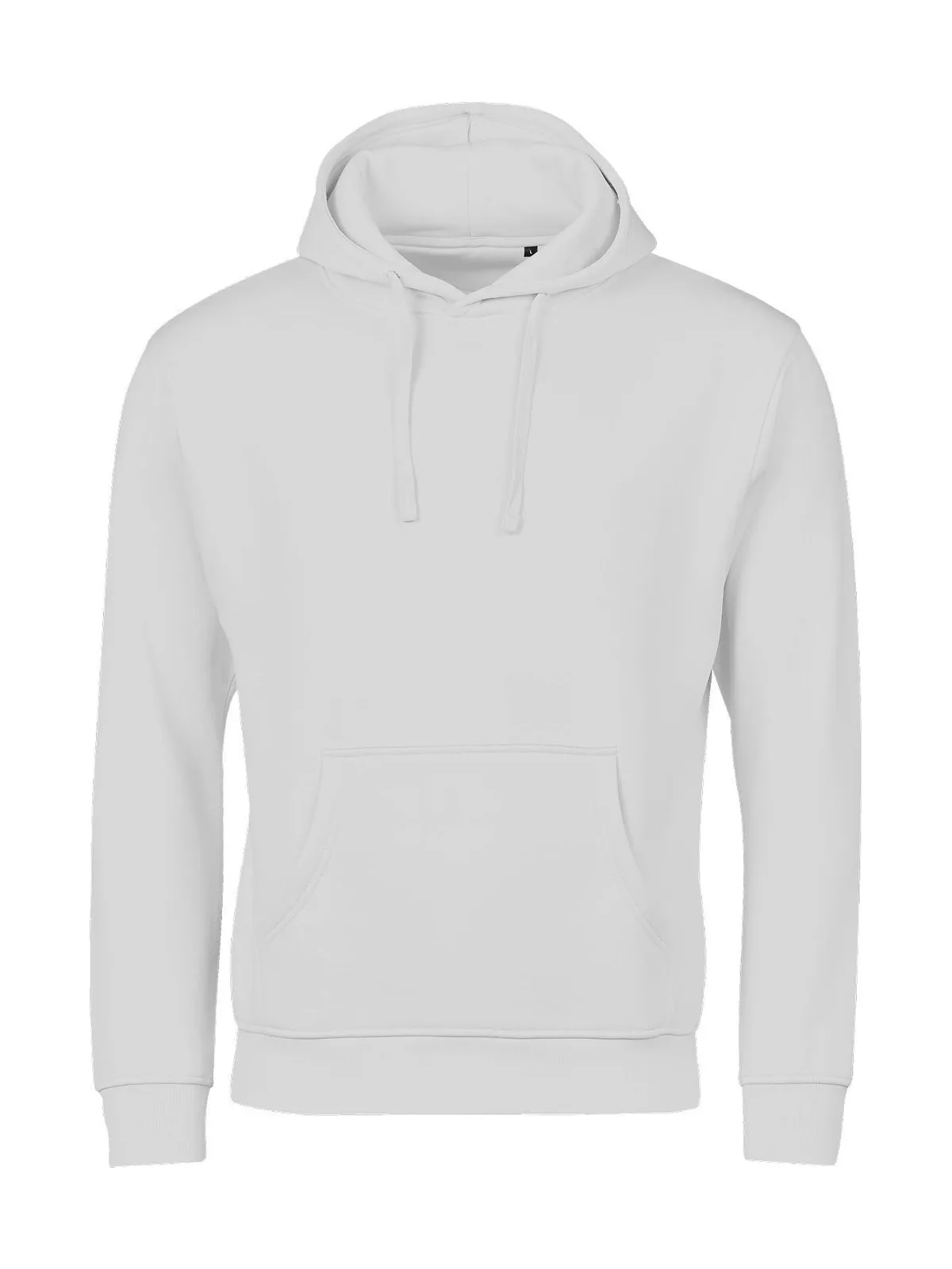 Unlabeled Hooded Sweatshirt — WHITE