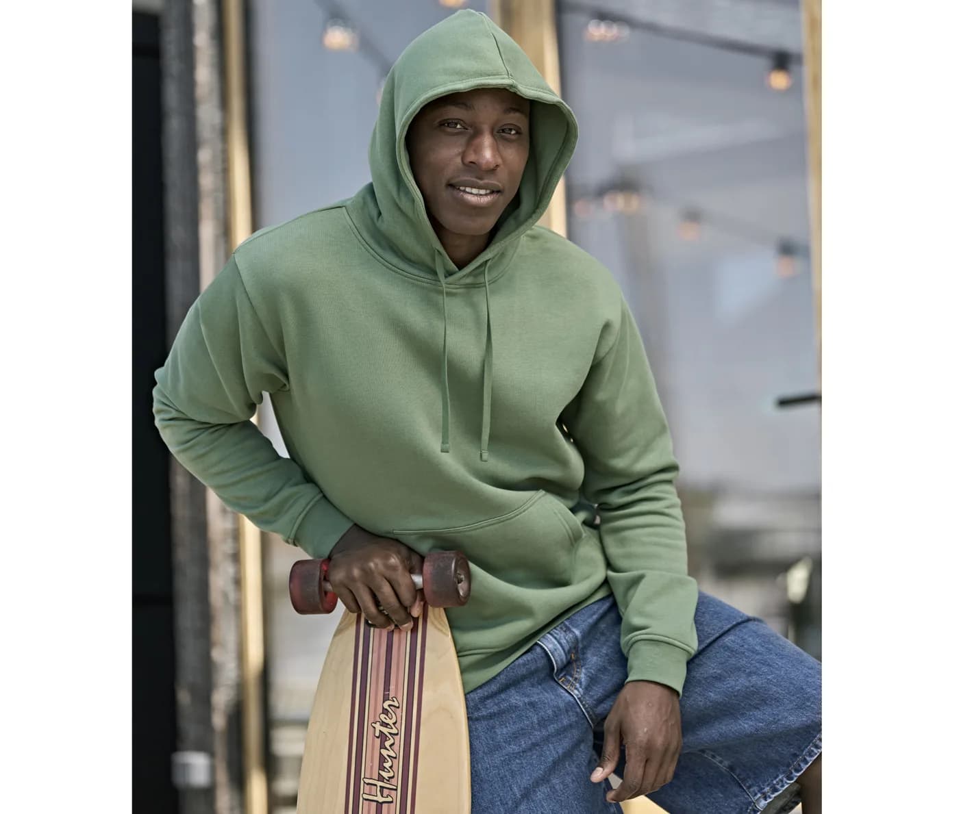 Unlabeled Hooded Sweatshirt — customisable Sweats & hoodies by Tee Jays