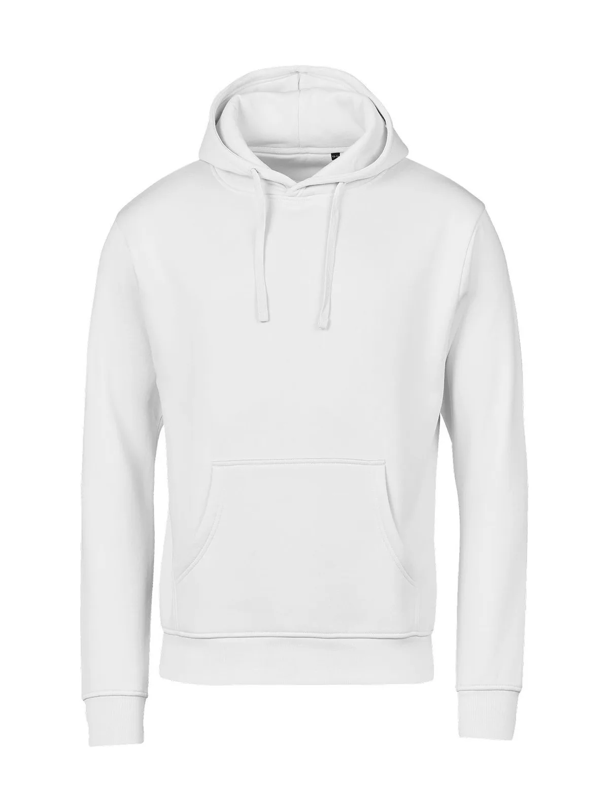 Junior Unlabeled Hooded Sweatshirt — WHITE