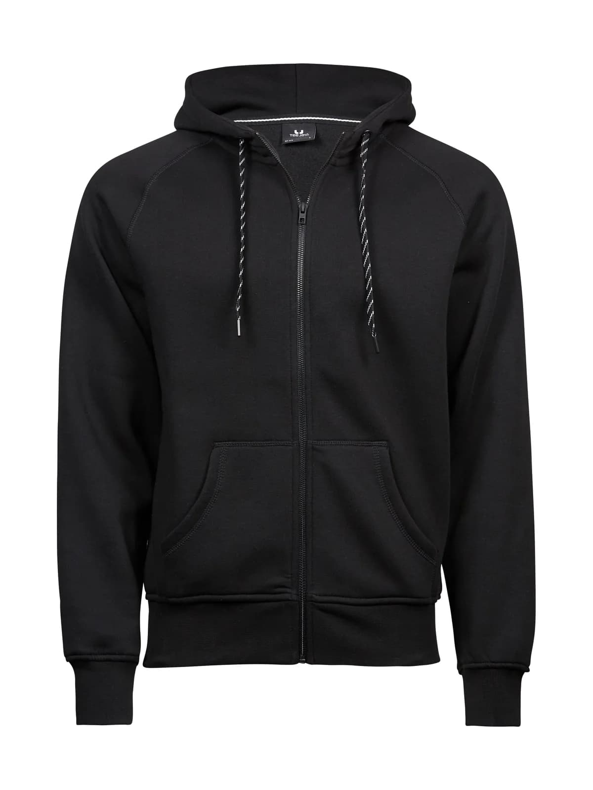 Fashion Full Zip Hood — BLACK