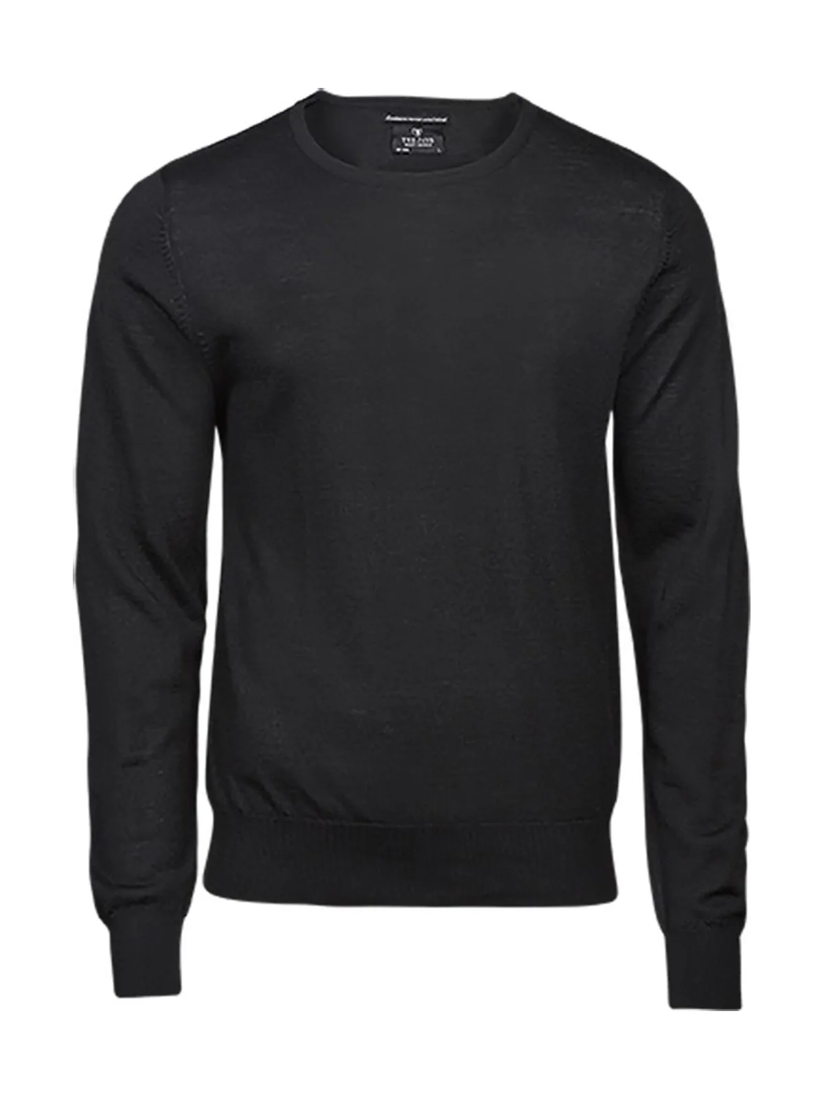 Men's Crew Neck — BLACK