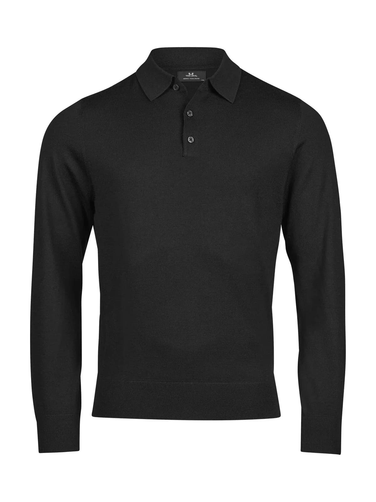 Polo Knit — BLACK