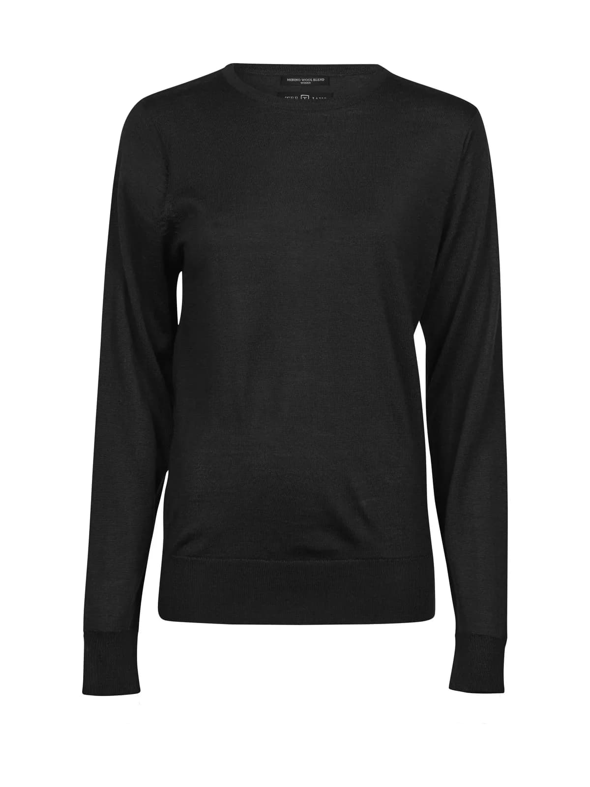 Womens Crew Neck — BLACK