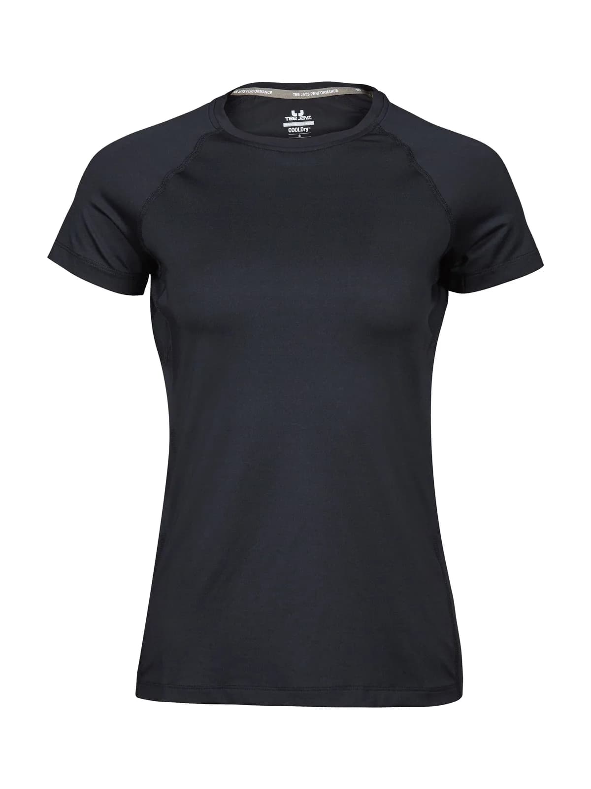 Womens Cooldry Tee — BLACK
