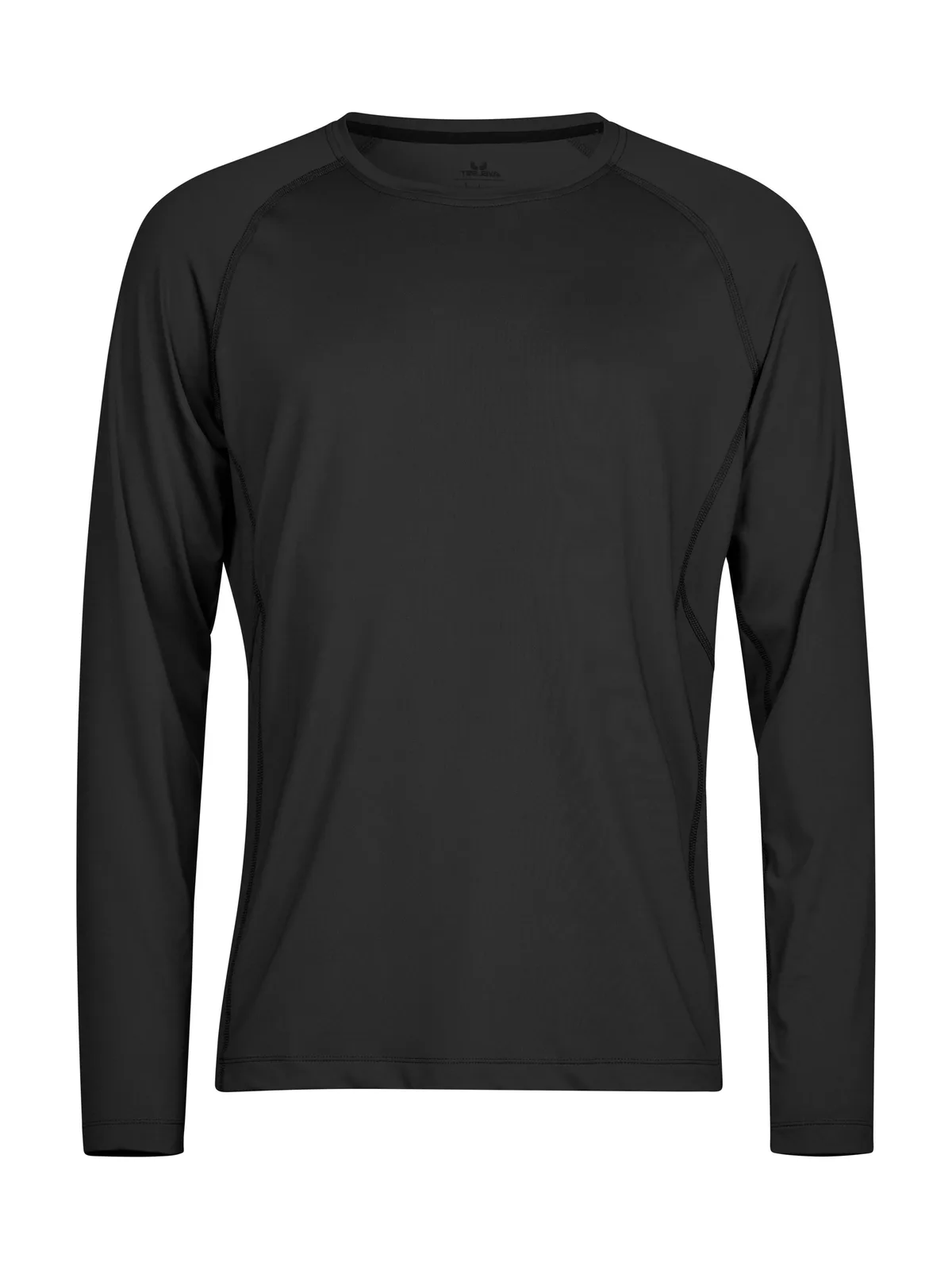 Long Sleeve Cooldry Tee — BLACK