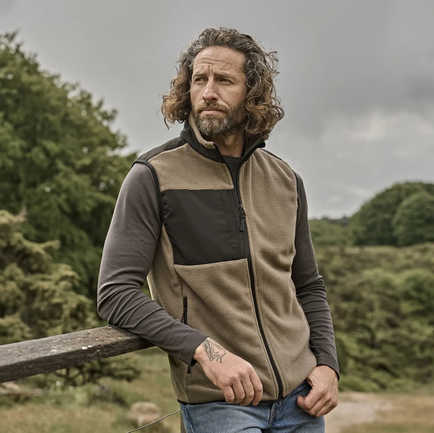 Mountain Fleece Bodywarmer — Vestes & extérieur Tee Jays à personnaliser