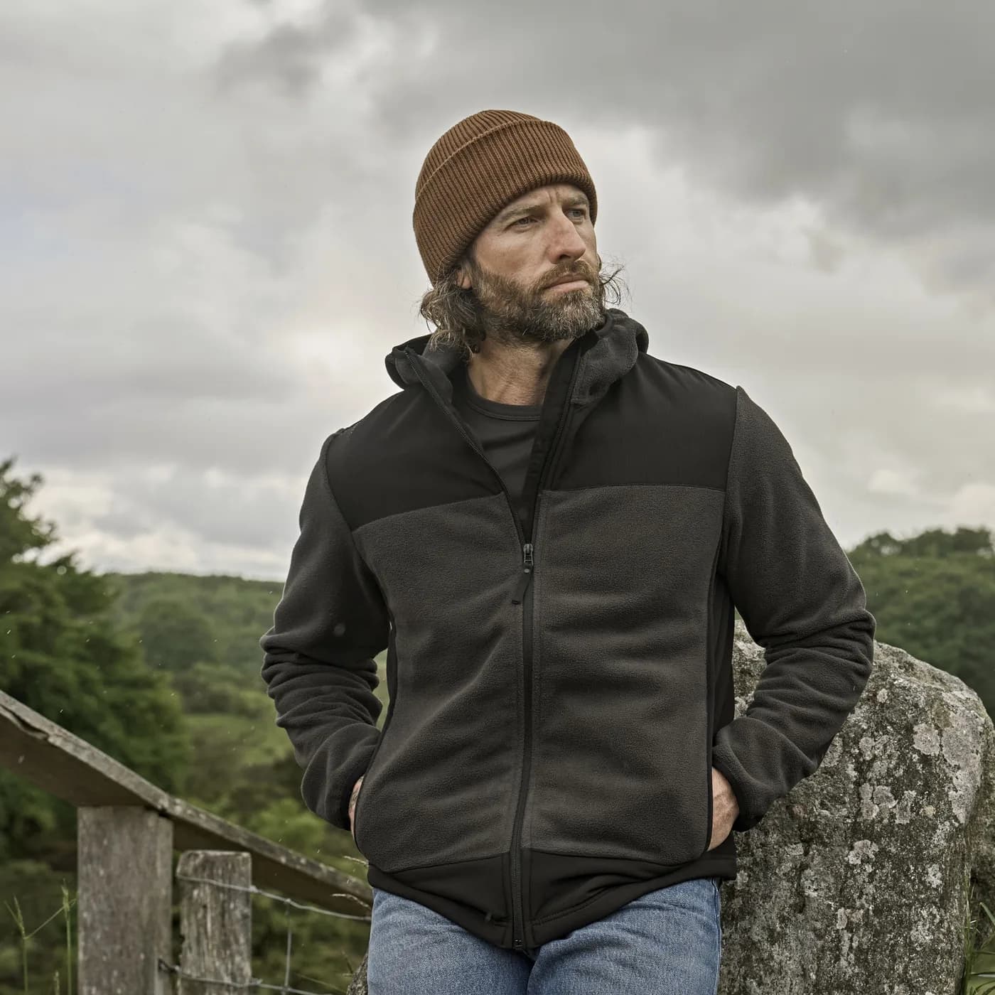 Mountain Hooded Fleece — Vestes & extérieur Tee Jays à personnaliser