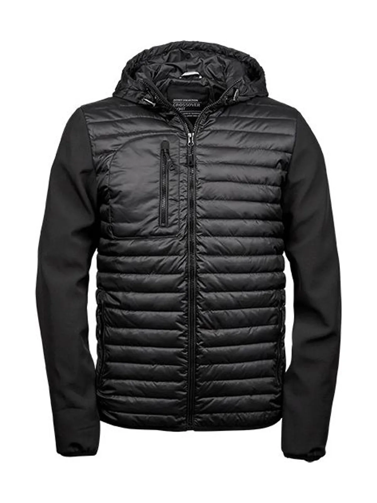 Hooded Crossover Jacket