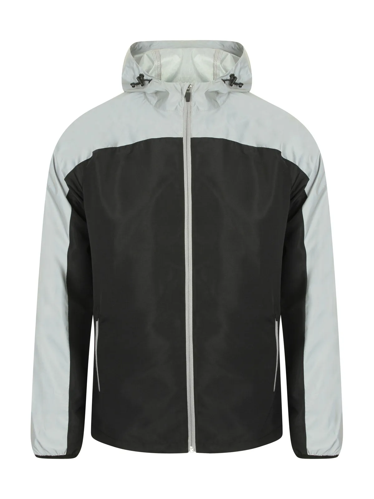 Hi Viz Jacket — BLACK/REFLECTIVE