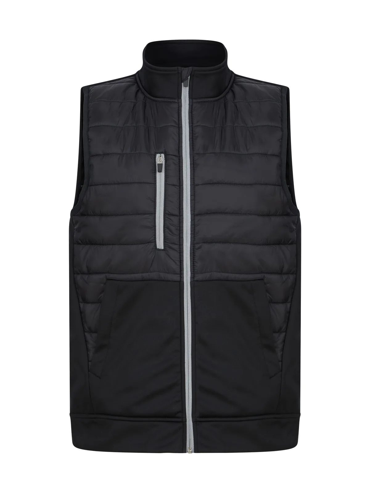 Unisex Padded Sports Gilet — BLACK