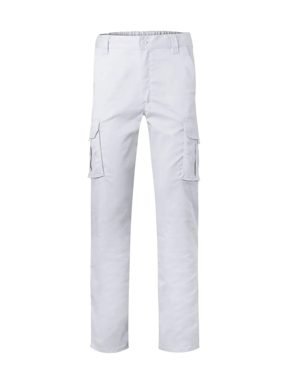 Pantalon multipoches stretch — WHITE