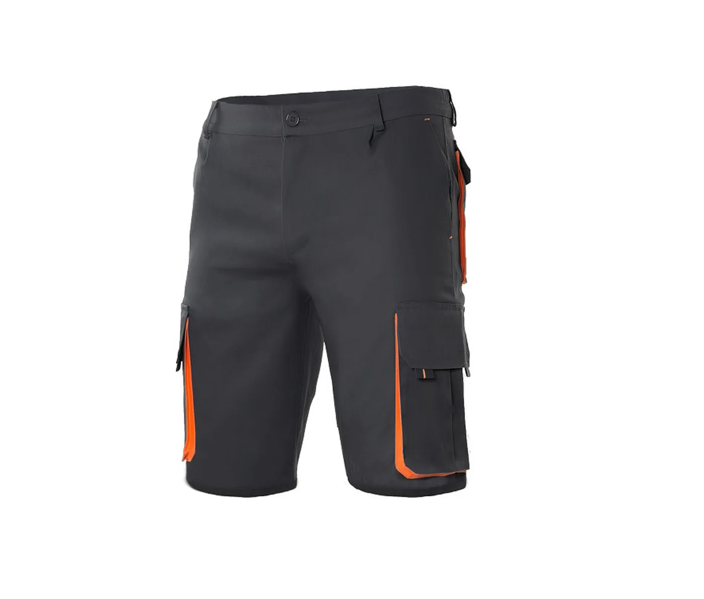 Two-tone multi-pocket shorts — customisable Bottoms by Velilla