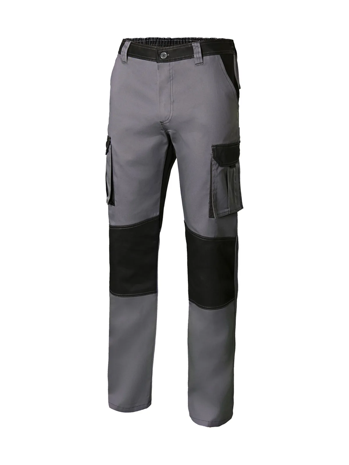 Pantalon multipoches bicolore — Bas Velilla à personnaliser