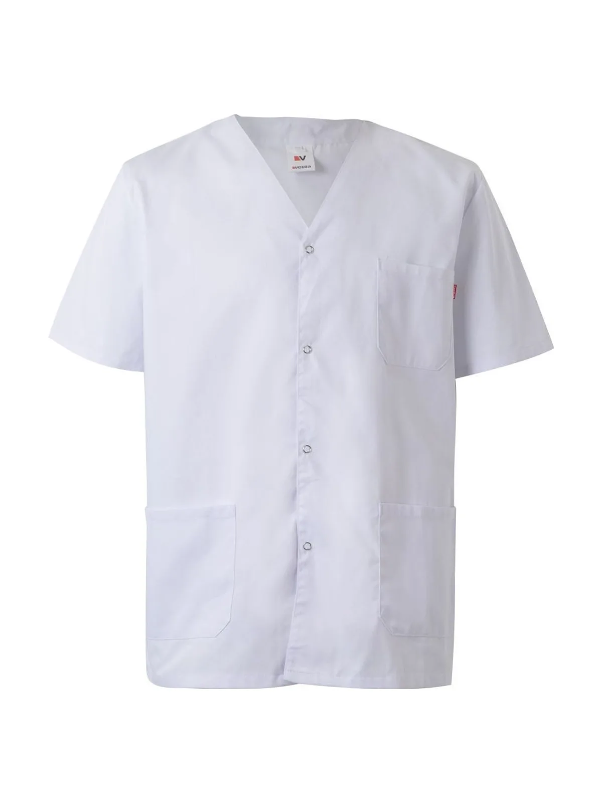 Veste avec boutons pression — WHITE