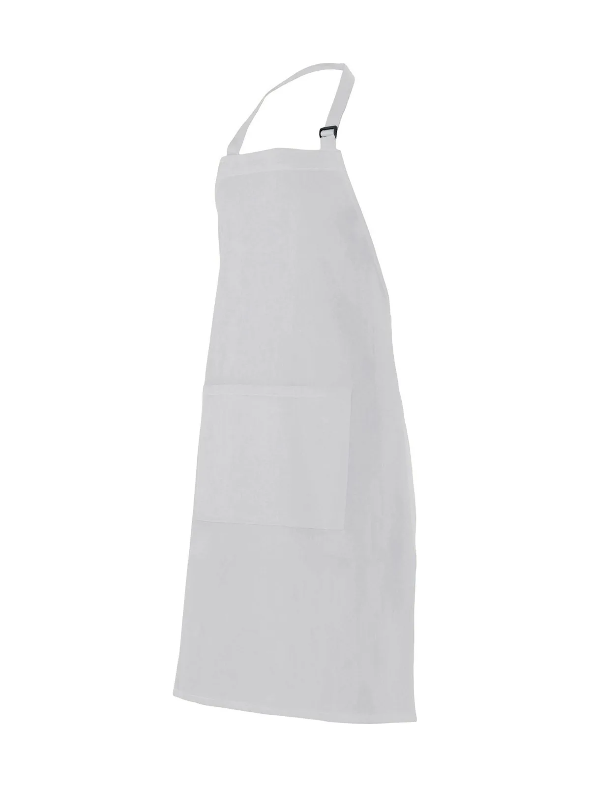 Tablier à bavette avec poche — WHITE