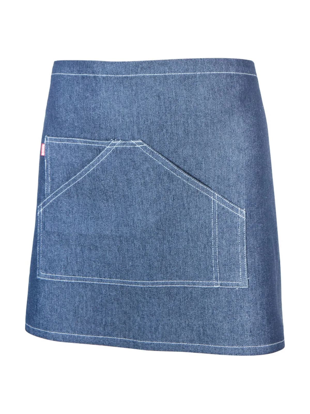 Korte denim schort — DENIM