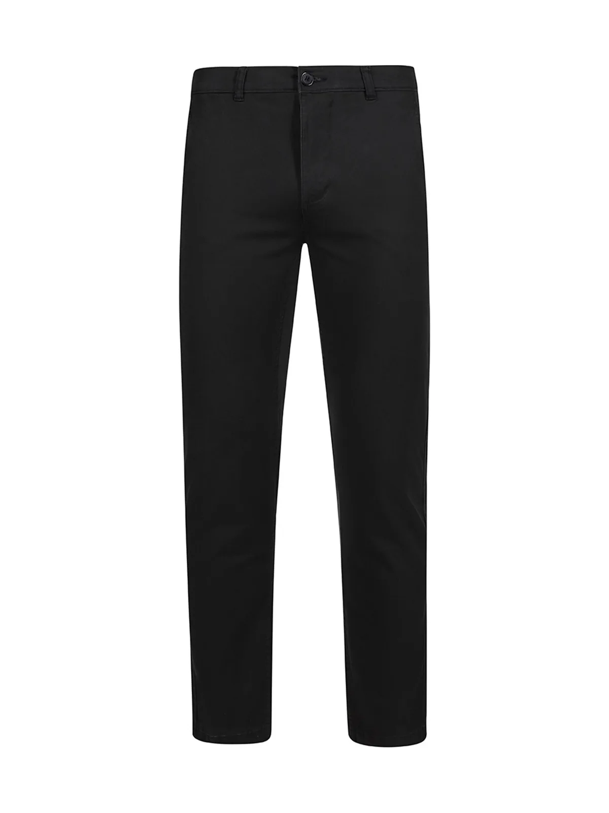 Pantalon chino stretch — BLACK