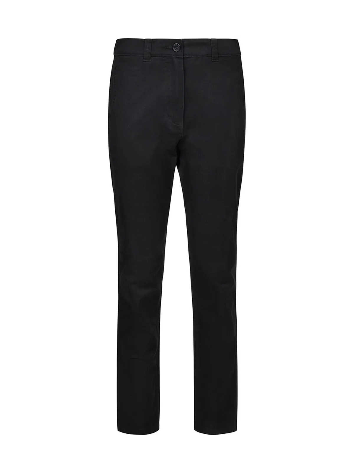 Pantalon chino stretch femme — BLACK